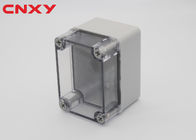 Caixa de junção elétrica exterior impermeável 110*80*85 da caixa de junção do cerco transparente da caixa terminal da tampa do PC milímetro